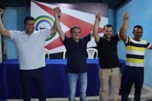 O Deputado Cláudio cunha e os vereadores declaram apoio a Pré