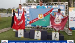 Atleta caxiense é 1º lugar no atletismo durante o ParaJEMs