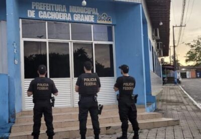 Veja Agora:  Polícia Federal deflagra operação contra fraudes em licitação na prefeitura de Cachoeira Grande