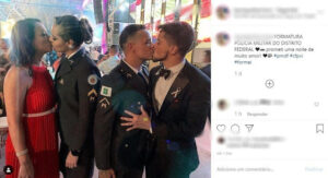 Coronel da reserva é investigado após supostas críticas a beijo gay de novos formandos da PM em Brasília