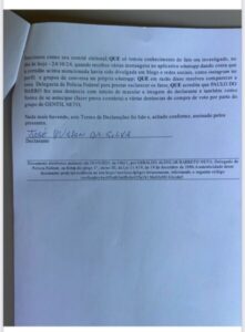 Neto do Sindicato vai à Polícia Federal e desmente acusação de compra de apoio político