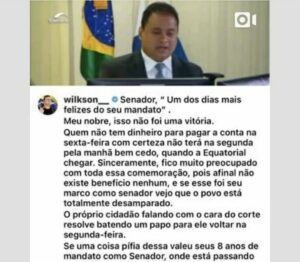 Senador Weverton leva pito sobre gastos milionários em propaganda de lei de sua autoria