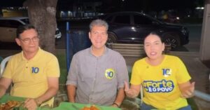 Após debate, Braide e Mariana comemoram com panelada em Imperatriz
