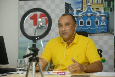 Fortalecido no MDB, Roberto Costa recebe Baleia Rossi em live