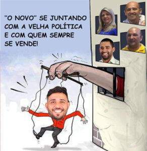 Candidato a prefeito de Chapadinha, Higor Almeida, perde o discurso de novo ao se abraçar com velhos e conhecidos nomes da suja política