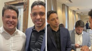 Prefeito Dr. Pedro Paulo, se reúne com Felipe camarão em busca de benefícios para Presidente Juscelino
