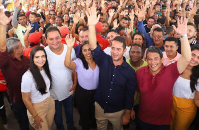 Veja Agora: Osmar Filho celebra aniversário de Cajari, com entregas de obras e serviços