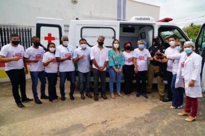 Deputados Josimar Maranhãozinho entrega mais uma ambulância, desta vez em Raposa