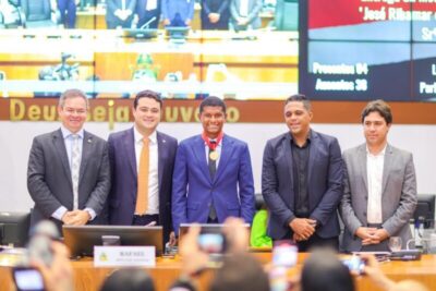 Assembleia concede Medalha do Mérito ‘Canhoteiro’ ao maranhense e ex-jogador profissional Márcio Araújo