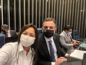 Eliziane Gama consolida liderança e é cotada para vice de Rodrigo Pacheco ao Planalto em 2022