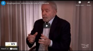 É fake news que lula descartou candidatura de Felipe Camarão em entrevista à TV Mirante
