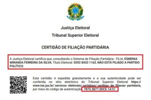 Anunciada por Braide, Esmênia Miranda está inelegível….
