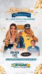 Calvet Filho promove programação especial de Réveillon, em Rosário