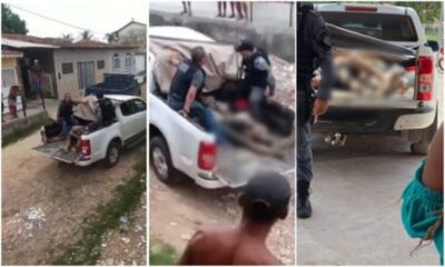 Homens morrem em confronto com a polícia, e corpos ficam jogados em frente a hospital no MA