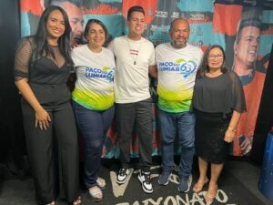 Jorge Marú brilha ao lado da Prefeita Paula Azevedo Durante Aniversário de Paço do Lumiar