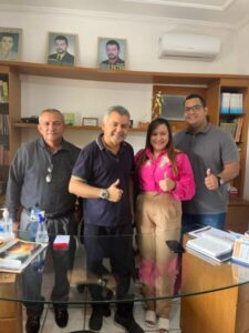 Cantanhede: Ao lado do Deputado Federal Cleber Verde, Laís Uchôa lança candidatura para vereadora
