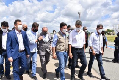 Veja Agora: Eduardo Braide e ministro da Cidadania, João Roma Neto, anunciam investimento de R$ 6,7 milhões do PAA para beneficiar pequenos agricultores e famílias de baixa renda de São Luís