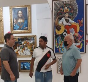 Lula destaca quadro de maranhense presenteado por Fufuca