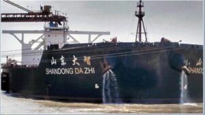 Sobe para 15 o número de tripulantes com Covid-19 no navio Shandong, ancorado na costa do Maranhão