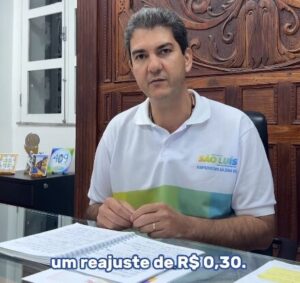 Após anúncio do fim da greve, Braide anuncia aumento de passagem em 30 centavos…