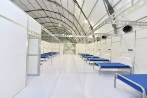 Governo Federal inaugura 1º hospital de campanha. Maranhão vai para o 4º