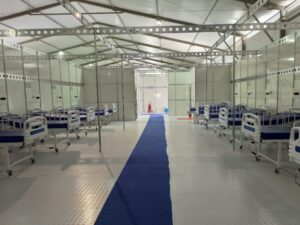 MA abre primeiro hospital de campanha para Covid-19, em Açailândia