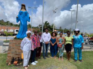 MOB vai recuperar estátua de Iemanjá danificada no Olho d’Água