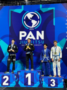 Jovem talento do jiu-jitsu do MA é campeão do Pan na Flórida