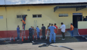 Incêndio atinge hospital que dá assistência a pacientes com Covid-19