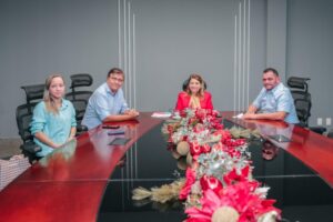 Iracema Vale recebe Rodrigues Neto, Jones Braga e Sâmara Corrêa para definir projetos e agenda em Nina Rodrigues