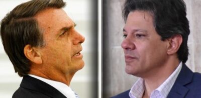 Votos válidos: Bolsonaro tem 38% contra 28% de Haddad