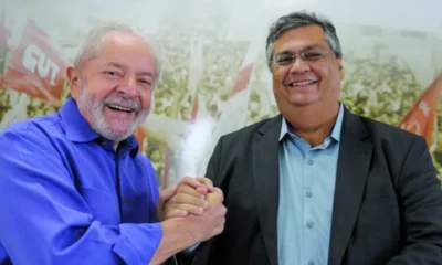 Lula e Flávio Dino: imagem fortalecida após atos de vandalismo em Brasília, segundo Barômetro do Poder