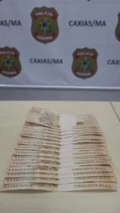 Homens são presos com mais de 40 notas falsas no MA