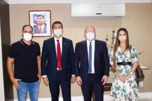 Recém eleito, Paulo Curió participa de reunião com secretário de Segurança e cobra reforço nas ações em Turilândia