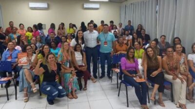 Prefeito de Gonçalves Dias Toinho Patioba e primeira dama Dra. Gisele Sena realizam palestra para servidores municipais com conceituado Braitner Barbosa diretor da Febracis/ PI/RN/PB