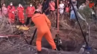 Adolescente é resgatado após cair em poço de 12 metros de profundidade no MA