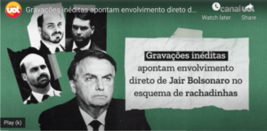 UOL publica gravações inéditas de ex-cunhada envolvendo Bolsonaro nas rachadinhas familiar