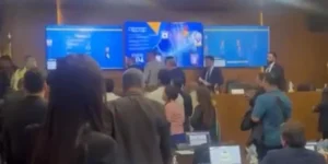 Treta na Câmara: Aldir Júnior e Álvaro Pires vão aos tapas e Plenário é esvaziado