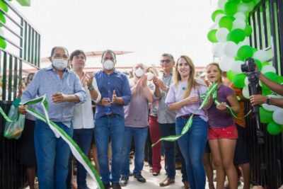 Pinheiro em festa, Dra. Thaiza inaugura novo bloco da Feira Municipal de Pinheiro