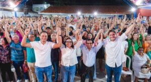 Weverton participa do lançamento da pré-candidatura da prefeita Dinair Veloso em Timon