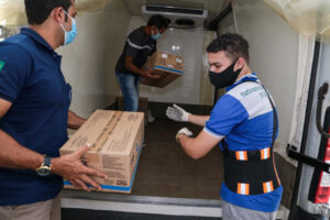 Governo inicia distribuição de insumos aos municípios para a vacinação contra a Covid-19