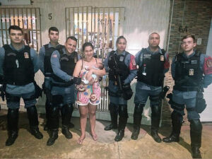 Policial Militar salva bebê de apenas 14 dias, que estava engasgado com leite em São Luís