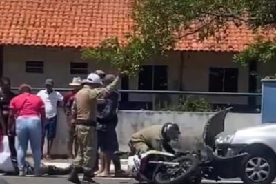Agente de trânsito é atropelado no bairro Renascença, em São Luís