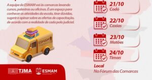 ESMAM leva ações de formação às regiões de Caxias e Timon