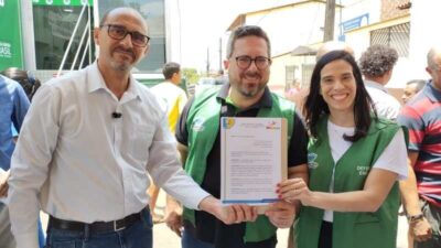 Carreta dos Direitos realiza mais de 1.500 atendimentos e Prefeito João Martins garante terreno para implantação da DPE-MA em Bequimão