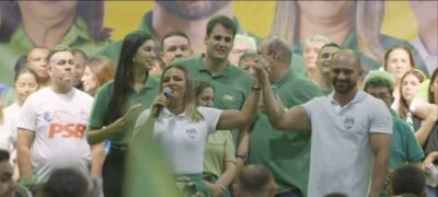 Kellyane Calvet prestigia e incentiva carnaval de Bacabeira
