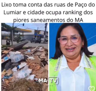 Moradores revelam a triste realidade do município de Paço do Lumiar