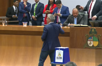 Com empate, Alema convoca segundo turno para eleição da Mesa Diretora