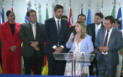 Veja ao vivo: Iracema Vale responde à imprensa após vitória na eleição da Mesa Diretora