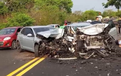 Motoristas ficam gravemente feridos em acidente na BR-316 entre Caxias e Timon